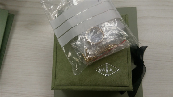 Van Cleef & Arpels Original Earring and Ring Jewelry Full Set Gift Box with Certificate