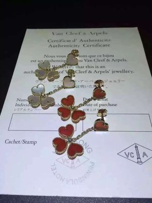 AAAAA Quality Van  & Arpels Sweet Alhambra 18K Yellow Gold Earring VCARN5PP00