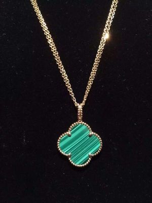 Shen zhen Jewelry Factory Highest Quality Van&arpelsr Brand jewelry DesignMagic Alhambra long necklace, 1 motif , 1