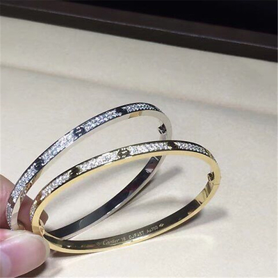  love blacelet 18k gold diamond with white gold or yellow gold