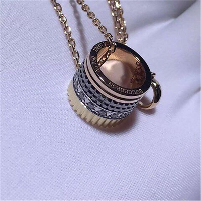   diamonds of  necklace 18kt gold  with yellow gold or white gold