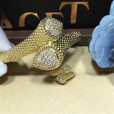  diamonds ring with 18kt gold  with yellow gold or white gold