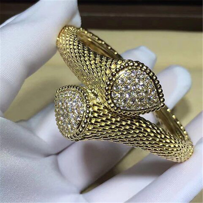  diamonds bracelet  18kt gold  with yellow gold or white gold