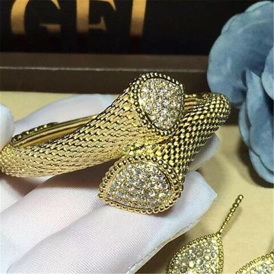  diamonds bracelet  18kt gold  with yellow gold or white gold