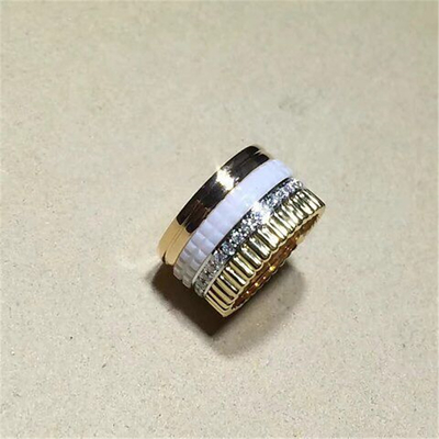 diamonds ring  18kt  gold  with yellow gold or white gold