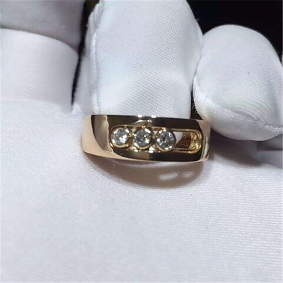  diamonds ring  18kt  gold   with yellow gold or white gold