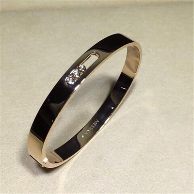  diamonds bracelet  18kt  gold  with yellow gold or white gold