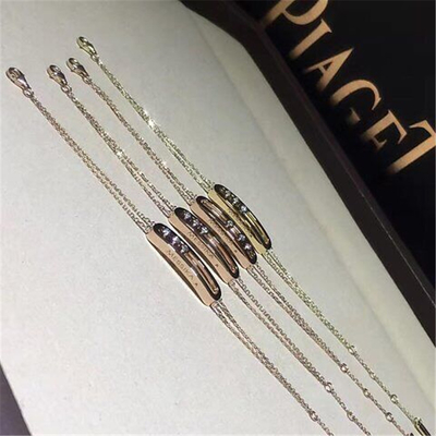  diamonds bracelet 18kt  gold  with yellow gold or white gold or  pink gold