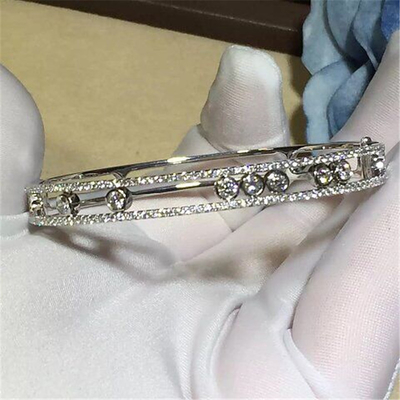  seven diamonds bracelet 18kt  gold   with yellow gold or white gold
