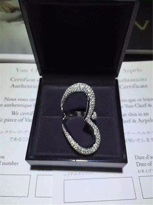 Piaget  full diamonds love ring 18kt  gold  with white gold or yellow gold