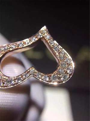 Piaget diamonds of  love necklace 18kt  gold  with white gold or yellow gold or rose gold