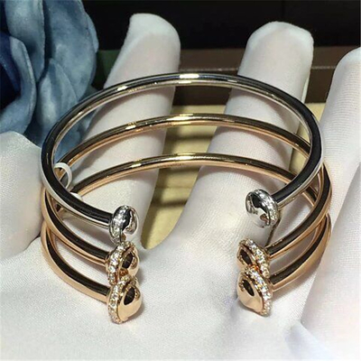 Piaget diamonds of spin  bracelet 18kt  gold  with white gold or yellow gold or pink gold
