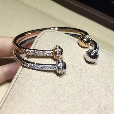 Piaget diamonds  bracelet 18kt  gold  with white gold or yellow gold