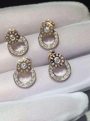 Piaget diamonds of possession earring 18kt gold  with yellow gold or white gold