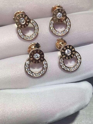 Piaget diamonds of possession earring 18kt gold  with yellow gold or white gold