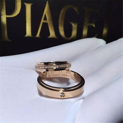 Plaget diamonds of couple ring 18kt  gold  with white gold or yellow gold