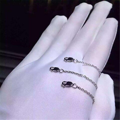   diamonds of logo bracelet 18kt  gold  with white gold