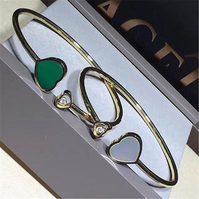 Chopard  diamonds of love bracelet 18kt gold  with yellow gold or white gold