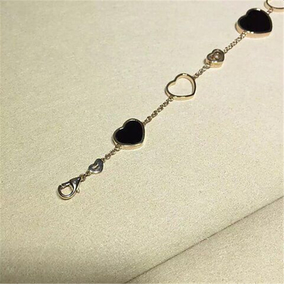 Chopard  diamonds of love bracelet 18kt gold  with yellow gold or white gold