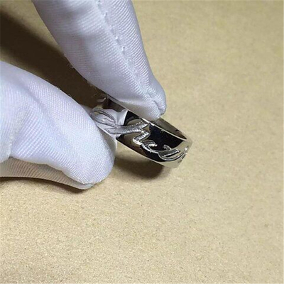 Chopard  diamonds of engraved  ring 18kt  gold  with white gold or yellow gold