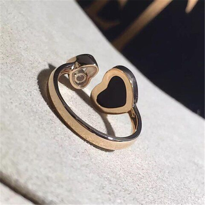 Chopard  diamonds of love ring 18kt gold  with yellow gold or white gold