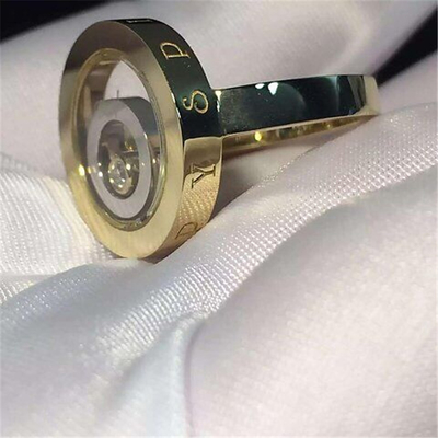 Chopard  diamonds ring 18kt gold  with yellow gold or white gold