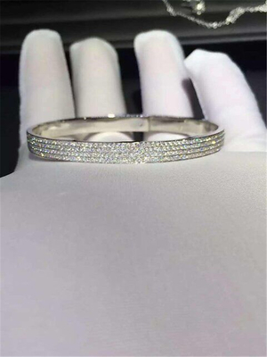  full diamonds of kelly  bracelet 18kt gold  with white gold or yellow gold
