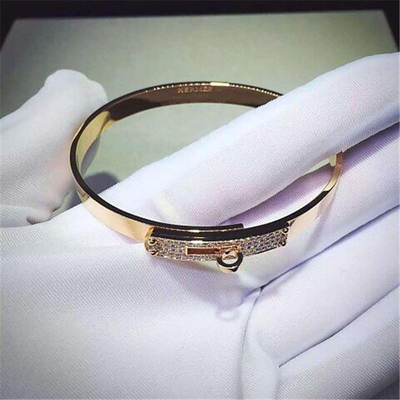  diamonds of kelly  bracelet 18kt gold  with white gold or yellow gold