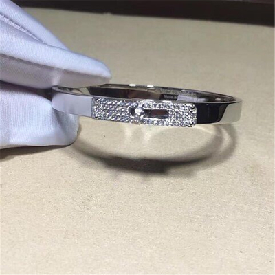  diamonds of kelly  bracelet 18kt gold  with white gold or yellow gold