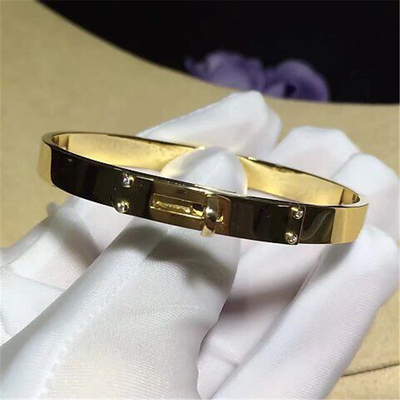  gold bracelet 18kt gold  with white gold or yellow gold
