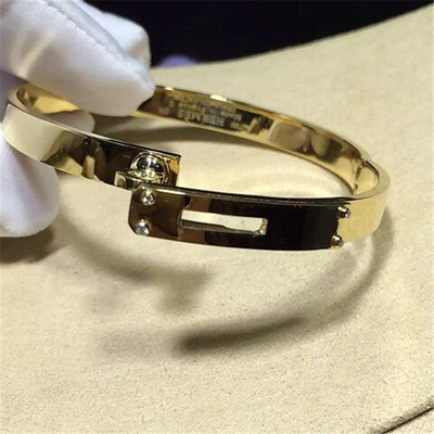  gold bracelet 18kt gold  with white gold or yellow gold
