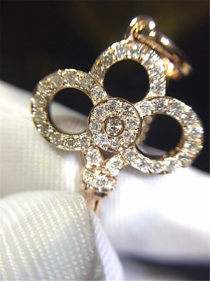   diamonds of crown key 18kt gold  with yellow gold or white gold or pink gold