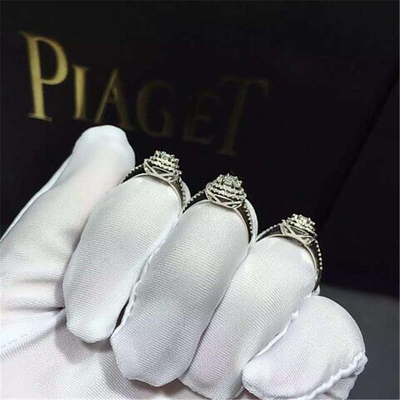  square diamonds ring 18kt gold  with yellow gold or white gold or pink gold