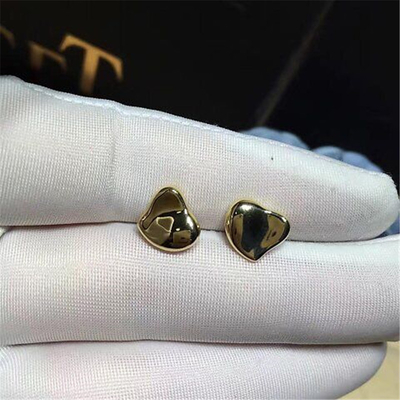   love earring of 18kt  gold  with white gold or yellow gold or pink gold