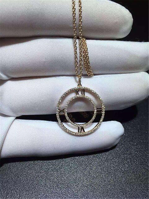   diamonds  necklace of 18kt gold  with yellow gold or white gold or pink gold