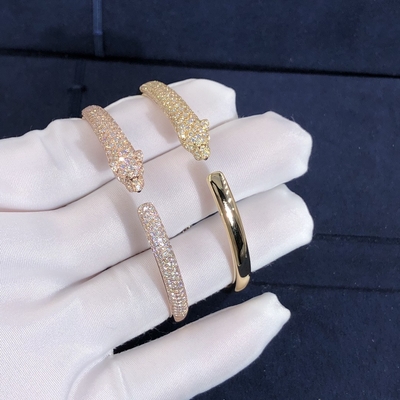 Car Tier 18k Yellow/White/Rose Gold VS/VVS Diamonds PanthèRe De Car Tier Bracelet