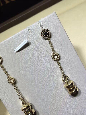   classic  spring  gold  eardrop  18kt  gold  with white gold or  yellow gold or  pink(rose)gold