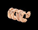  B.ZERO 1 earring in 18 kt gold