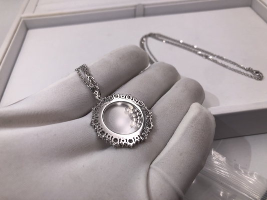 Chopard diamonds of love bracelet 18kt gold with yellow gold or white gold