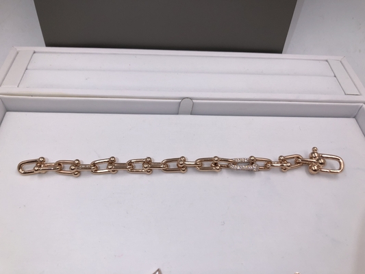  HardWear link bracelet in 18k yellow gold