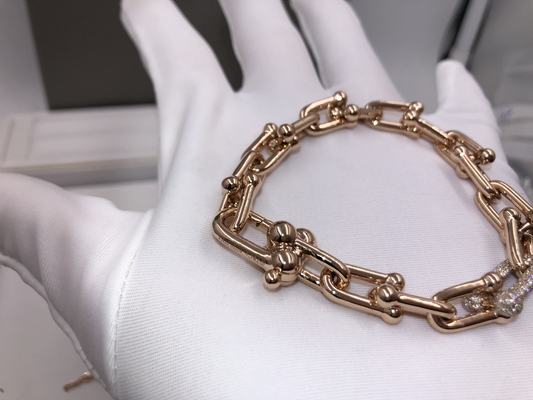  HardWear link bracelet in 18k yellow gold