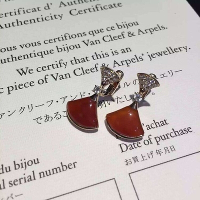   brand jewelry DIVA earring in 18 kt gold 18k gold jewelry