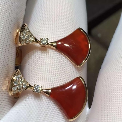   brand jewelry DIVA earring in 18 kt gold 18k gold jewelry