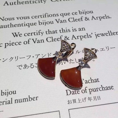   brand jewelry DIVA earring in 18 kt gold 18k gold jewelry