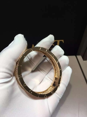   brand  jewelry  full  diamonds bracelet in 18 kt pink gold  Also available in white and yellow gold