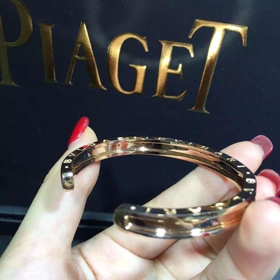   brand  jewelry  bracelet in 18 kt pink gold  Also available in white and yellow gold