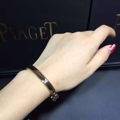   brand  jewelry  bracelet in 18 kt pink gold  Also available in white and yellow gold