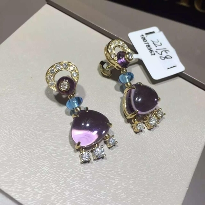   brand jewelry earring in 18 kt gold 18k gold jewelry
