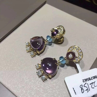   brand jewelry earring in 18 kt gold 18k gold jewelry