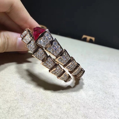   brand  jewelry  bracelet in 18 kt pink gold with diamonds Also available in white and yellow gold